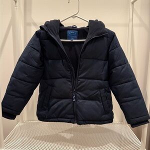 Classic J. Crew/Crewcuts Dark Blue Puffer Jacket size Small